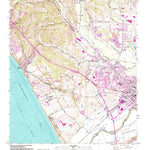 United States Geological Survey Watsonville West, CA (1954, 24000-Scale) digital map