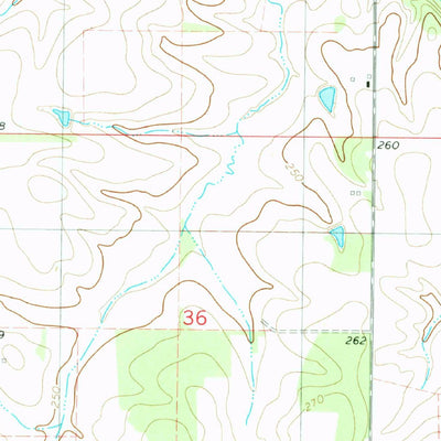 United States Geological Survey Wattensaw, AR (1982, 24000-Scale) digital map