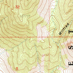 United States Geological Survey Watterson Canyon, CA (1990, 24000-Scale) digital map