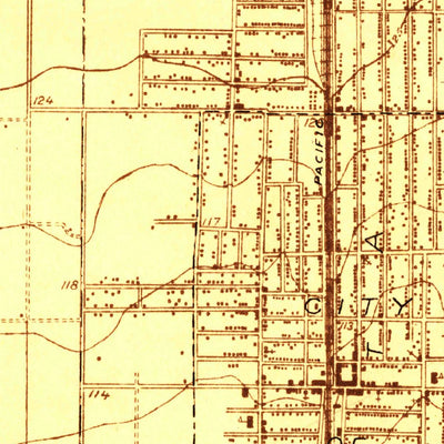 United States Geological Survey Watts, CA (1923, 24000-Scale) digital map