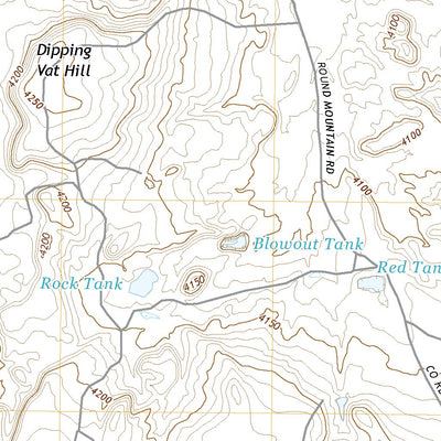 United States Geological Survey Watts Hill, NM (2020, 24000-Scale) digital map