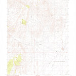 United States Geological Survey Watts, NV (1990, 24000-Scale) digital map