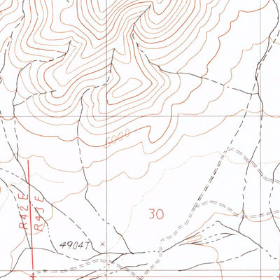United States Geological Survey Watts, NV (1990, 24000-Scale) digital map