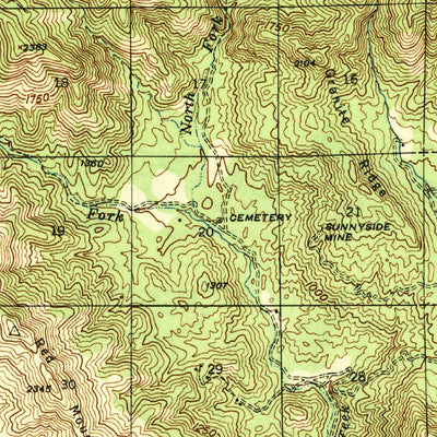 United States Geological Survey Watts Valley, CA (1944, 62500-Scale) digital map
