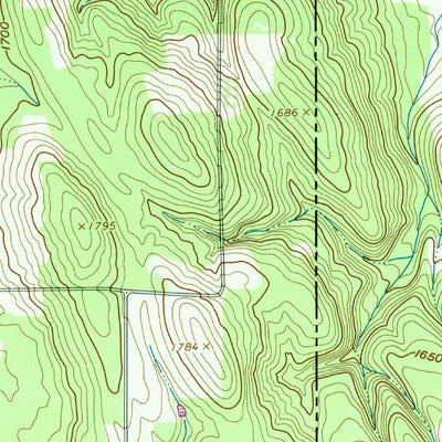 United States Geological Survey Wattsburg, PA-NY (1960, 24000-Scale) digital map