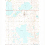 United States Geological Survey Waubay, SD (1970, 24000-Scale) digital map