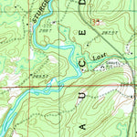 United States Geological Survey Waucedah, MI (1986, 24000-Scale) digital map