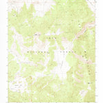 United States Geological Survey Waucoba Mountain, CA (1990, 24000-Scale) digital map