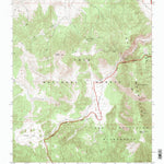 United States Geological Survey Waucoba Mountain, CA (1994, 24000-Scale) digital map