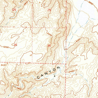 United States Geological Survey Waucoba Spring, CA (1958, 62500-Scale) digital map