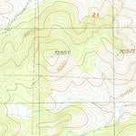 United States Geological Survey Waucoba Spring, CA (1987, 24000-Scale) digital map
