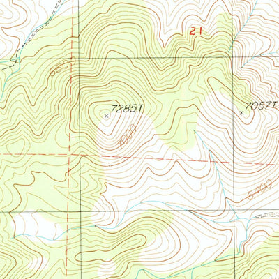 United States Geological Survey Waucoba Spring, CA (1987, 24000-Scale) digital map
