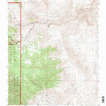 United States Geological Survey Waucoba Spring, CA (1994, 24000-Scale) digital map