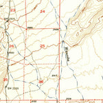 United States Geological Survey Waucoba Wash, CA (1957, 62500-Scale) digital map