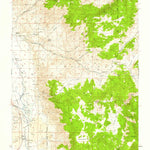 United States Geological Survey Waucobo Mountain, CA (1951, 62500-Scale) digital map