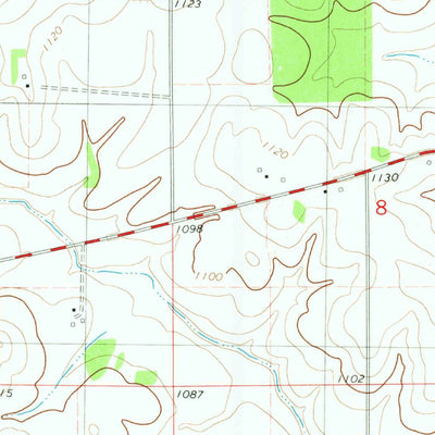 United States Geological Survey Waucoma, IA (1981, 24000-Scale) digital map