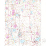 United States Geological Survey Wauconda, IL (1960, 24000-Scale) digital map