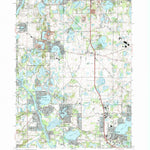 United States Geological Survey Wauconda, IL (1993, 24000-Scale) digital map