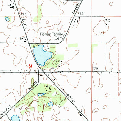 United States Geological Survey Wauconda, IL (1993, 24000-Scale) digital map