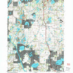 United States Geological Survey Wauconda, IL (1998, 24000-Scale) digital map