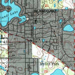 United States Geological Survey Wauconda, IL (1998, 24000-Scale) digital map