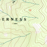 United States Geological Survey Waugh Mountain, ID (1999, 24000-Scale) digital map