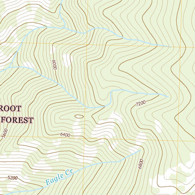 United States Geological Survey Waugh Mountain, ID (2020, 24000-Scale) digital map