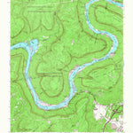 United States Geological Survey Wauhatchie, TN (1942, 24000-Scale) digital map