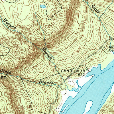 United States Geological Survey Wauhatchie, TN (1970, 24000-Scale) digital map