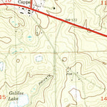 United States Geological Survey Waukeenah, FL (1955, 24000-Scale) digital map