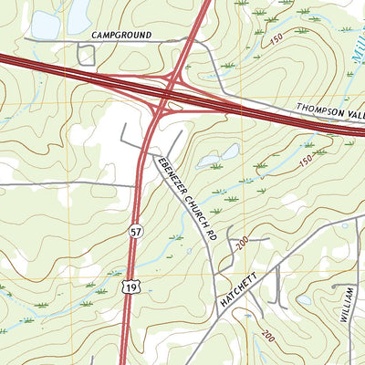 United States Geological Survey Waukeenah, FL (2021, 24000-Scale) digital map