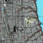 United States Geological Survey Waukegan, IL (1998, 24000-Scale) digital map