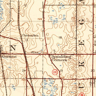 United States Geological Survey Waukegan, IL-WI (1908, 62500-Scale) digital map