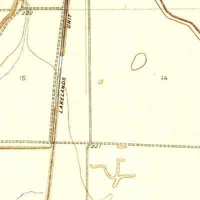 United States Geological Survey Waukena, CA (1928, 31680-Scale) digital map