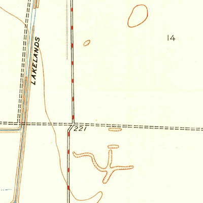 United States Geological Survey Waukena, CA (1950, 24000-Scale) digital map