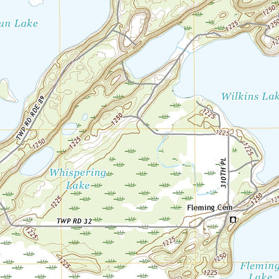United States Geological Survey Waukenabo, MN (2022, 24000-Scale) digital map