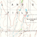 United States Geological Survey Waukomis, OK (1982, 24000-Scale) digital map