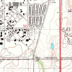 United States Geological Survey Waukomis, OK (1982, 24000-Scale) digital map