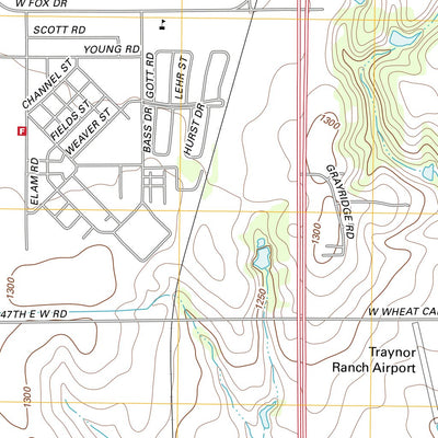 United States Geological Survey Waukomis, OK (2012, 24000-Scale) digital map
