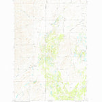United States Geological Survey Waukon, WA (1973, 24000-Scale) digital map