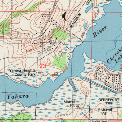 United States Geological Survey Waunakee, WI (1983, 24000-Scale) digital map