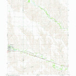 United States Geological Survey Wauneta East, NE (1974, 24000-Scale) digital map