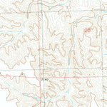 United States Geological Survey Wauneta East, NE (1974, 24000-Scale) digital map