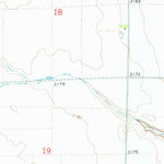 United States Geological Survey Wauneta SE, NE (1973, 24000-Scale) digital map