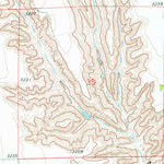 United States Geological Survey Wauneta SE, NE (1973, 24000-Scale) digital map