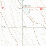 United States Geological Survey Wauneta SW, NE (1973, 24000-Scale) digital map