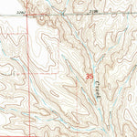 United States Geological Survey Wauneta SW, NE (1973, 24000-Scale) digital map