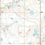 United States Geological Survey Waurika East, OK (1987, 24000-Scale) digital map