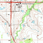 United States Geological Survey Waurika East, OK (1987, 24000-Scale) digital map