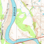 United States Geological Survey Waurika West, OK-TX (1984, 24000-Scale) digital map